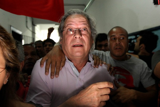 O ex-ministro José Dirceu. Para o Supremo, ele participou de um esquema de 'utilização abusiva e criminosa do aparato governamental'. Foto: Marcio Fernandes/ AE