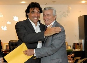 Edinho Lobão e Arnaldo Melo