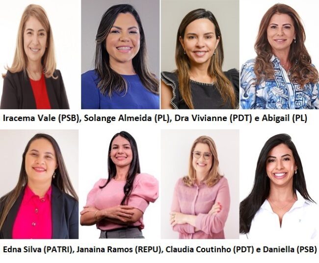 Candidatas eleitas ao cargo de deputada estadual pelo Maranhão