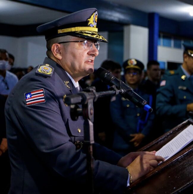 Coronel Emerson Bezerra, comandante geral da Polícia Militar do Maranhão