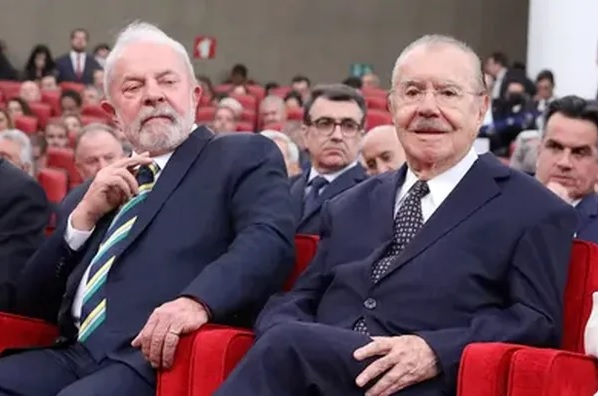 Ex-presidentes Lula e Sarney